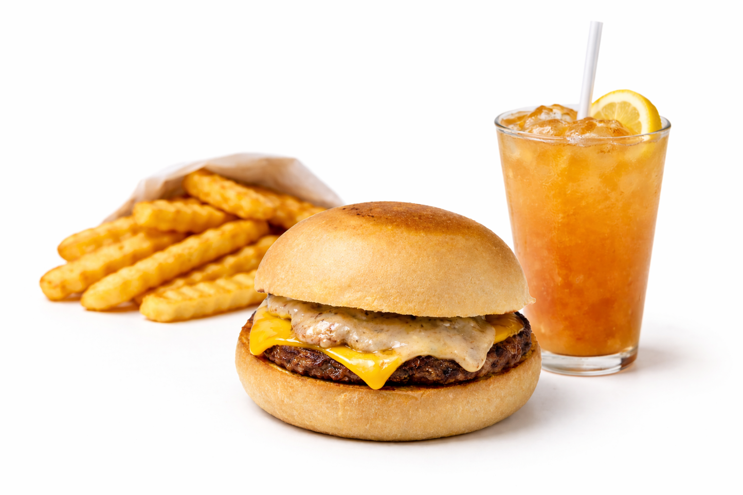 Classic TA TO Smash Burger Combo